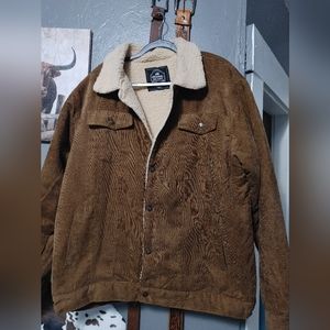 Sherpa lined jacket